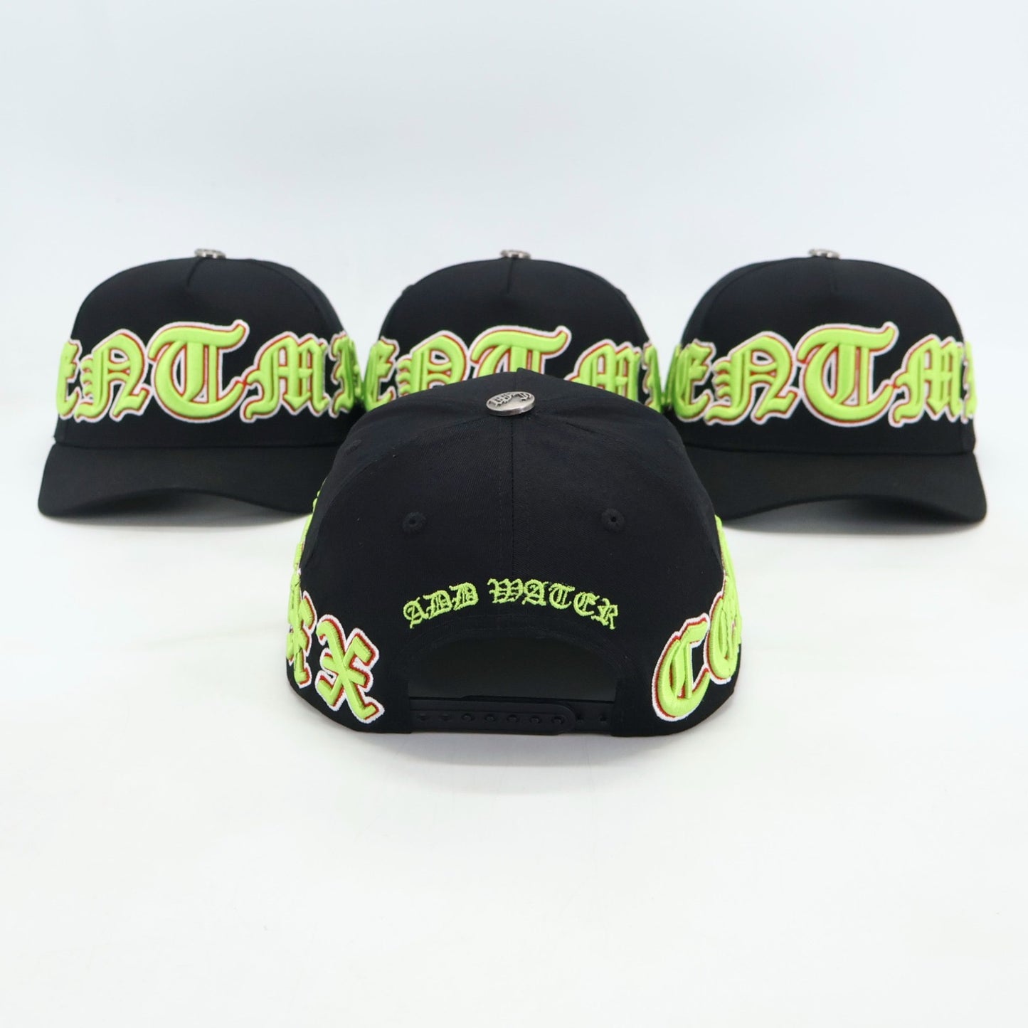 CEMENT MIXXX OLD ENGLISH WRAP AROUND TRUCKER
