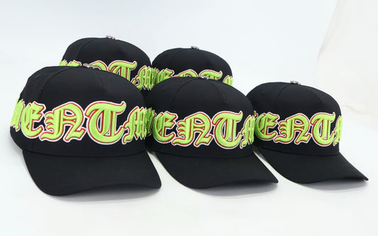 CEMENT MIXXX OLD ENGLISH WRAP AROUND TRUCKER